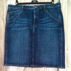 Ralph Lauren Denim Jean Skirt 16